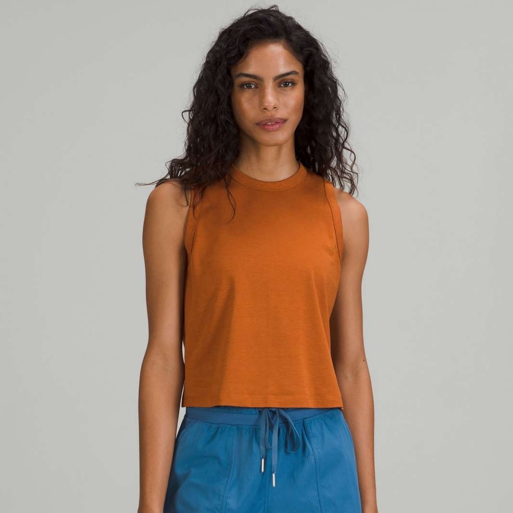 lululemon tank top, size 4, brown